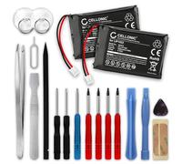 2X CELLONIC Batería LIP1522 para Consola/Mando Compatible con Sony PlayStation 4 Dualshock 4 Wireless Controller (Version 2) 1000mAh + Juego de Herramientas