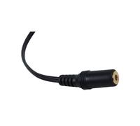 2X Chapado En Oro de 3,5 mm Jack Hembra A 2 Hembra Jacks Estereo Adaptador Divisor de Audio RCA (15cm) Negro