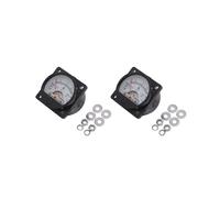 2X Clase 2.5 Exactitud AC 0-5A del Panel Analogico Ronda Metros Amperimetro Negro