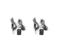 2X Coche Dash Mount USB + TYPE-C Puerto Panel Interfaz Cable de Extensión Adaptador Tablero de Instrumentos del Coche Vehículo de Navegación USB