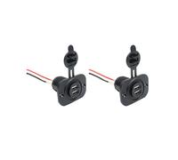 2X Coche Mechero Socket Dual USB Adaptador 12V Enchufe para Telefono Movil Tablet GPS
