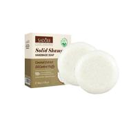 2x Coconut Hair Shampoo Bar, 60g, Natural Handmade