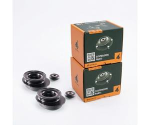 2x Cojinete Puntal Almacenamiento Delantero Dom para Fiat Punto II 1999 Panda