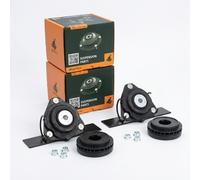 2x Cojinete Puntal Almacenamiento Delantero Dom para Ford Fiesta V 2002 Fusión