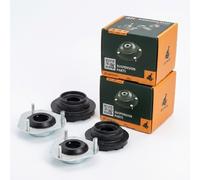 2x Cojinete Puntal Almacenamiento Delantero Dom para Ford Fiesta VI 2008-