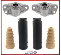 2x Comba + Schutzkit Redondo para VW Golf 5 , 6 Touran Passat Audi Trasero