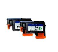 2X Compatible con Cabezal de impresión HP70 C9407A Designjet Z2100 Z5200 Z3100 Z3200 Photosmart Pro B9180