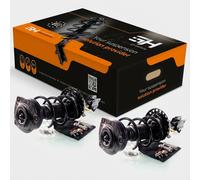 2x Completo Amortiguador De Puntal Juego Delantero para Nissan Micra K12 1.5DCI