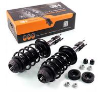 2x Completo Amortiguador De Puntal Juego Delantero para Toyota Yaris II P9 2005-