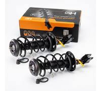 2x Completo Amortiguador Puntal Juego Delantero para Citroen C4 II 11.2009- 1.4