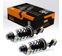 2x Completo Amortiguador Puntal Juego Delantero para Fiat Doblo Cargo I 00- 1.2