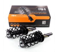 2x Completo Amortiguador Puntal Juego Delantero para Ford Focus III 09.2014-