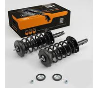 2x Completo Amortiguador Puntal Juego Delantero para Peugeot 207 1.4/1.6 & HDI
