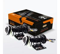 2x Completo Amortiguador Puntal Juego Delantero para Renault Scenic II 2003- 1.4