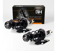 2x Completo Amortiguador Puntal Juego Delantero para Renault Twingo II 2007-