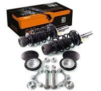 2x Completo Amortiguador Puntal Juego Delantero para Skoda Fabia 09- 1.2 1.4 1.6