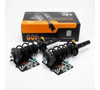 2x Completo Amortiguador Puntal Juego Delantero para Skoda Fabia II Estate 1.2