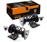 2x Completo Amortiguador Puntal Juego Delantero para Volvo S40 II ( Ms ) 2004-