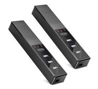 2X Computer Speakers with Microphone & Hubs USB Conference Speaker, PC