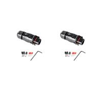 2X Conector Solar Fotovoltaico A Prueba de Agua IP68 4000V 40A para Sistema Solar Fotovoltaico Panel Kit de ProteccióN Paralela LY01-Macho