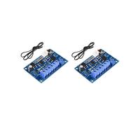 2X Control de Temperatura del Ventilador 12V 24V 4A Cable 2/3/4 Módulo de Regulación de Velocidad del Ventilador del Chasis Regulador de Velocidad