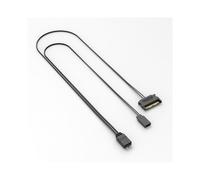 2X Controlador ARGB para Computadora, Carcasa para PC, Control Reinicio, Cable Alimentación Reinicio A ARGB, Controlador Iluminación 3 Pines y 5