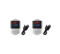 2X Controlador de Temperatura DTC3200 para Acuario, Termostato con Sensor SHT20, Control por Aplicación para Hogares Inteligentes.