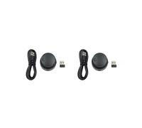 2X Controlador de Volumen USB con Cable de 2,4 G, Inalámbrico, , Multimedia, Perilla Personalizada para Teclados Pequeños, Audio de