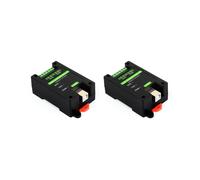 2X Convertidor Aislado Industrial USB A RS232/485 (B) FT232RNL Convertidor USB Tipo Riel Protección Múltiple
