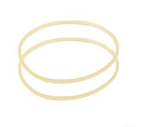 2x Correa Plástica Máquina para coser 123cm Silenciosa 2x Correa(131) | Plástico , operación silenciosa, 123cm de longitud, ideal precisa, 2 unidades pack