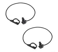 2x Correa Trasera Maletero 13367836 Corsa D E | Nylon y plástico para premium, al desgaste, no se deforma, color negro, ajuste exacto
