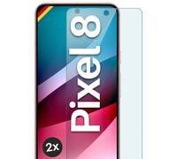 2x Cristal Real para Google Pixel 8 Lámina Blindada HD Vidrio Templado Protec...