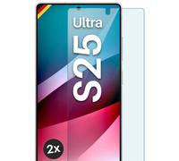 2x Cristal Real para Samsung Galaxy S25 Ultra Lámina Blindada HD Protector Pa...