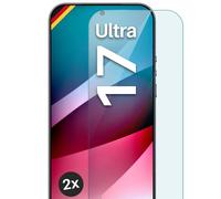 2x Cristal Real para Xiaomi 17 Ultra Lámina Blindada HD Cristal Templado Prot...