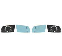 2x Cristales de espejo retrovisor VAN WEZEL I+D para BMW 5 E60, 5 E61, E60, E61