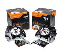 2x Cruce completo Delantero Derecho=Izquierdo GH-281595H/V