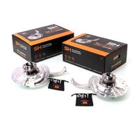 2x Cruce completo Delantero Derecho=Izquierdo GH-281596H/V