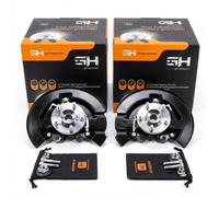 2x Cruce completo Delantero Derecho=Izquierdo GH-282547H/V