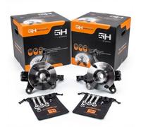 2x Cruce completo Delantero Derecho=Izquierdo GH-282570H/V