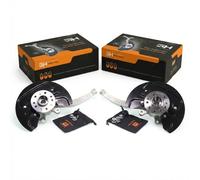 2x Cruce completo Delantero Derecho=Izquierdo GH-283362H/V