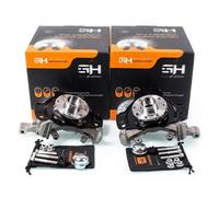 2x Cruce completo Delantero Derecho=Izquierdo GH-283665H/V
