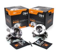 2x Cruce completo Delantero Derecho=Izquierdo GH-283963H/V
