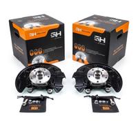 2x Cruce completo Delantero Derecho=Izquierdo GH-284363H/V