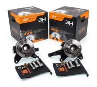 2x Cruce completo Delantero Derecho+Izquierdo para Renault MEGANE I, SCÉNIC I