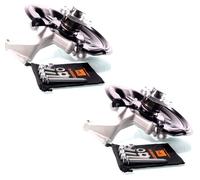 2x Cruce completo Trasero Derecho=Izquierdo GH-289907H/V