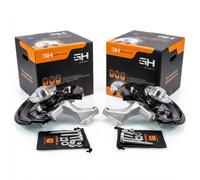 2x Cruce completo Trasero Derecho=Izquierdo GH-289907H/V