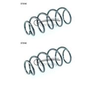 Resorte de suspensión Eje delantero Muelle helicoidal 14.870.546 CS Germany