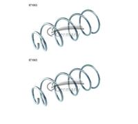 2x Cs Alemania 14.871.063 Resorte Suspensión Delant. para Citroën C4 I Peugeot