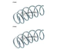 Resorte de suspensión Eje delantero Muelle helicoidal 14.874.400 CS Germany