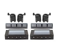 2X Cubierta del Monitor LCD para S1 S2 S3 Scooter de 8 Pulgadas con Manija del Freno del Acelerador Cubierta